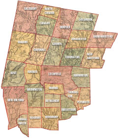 Litchfield County Map